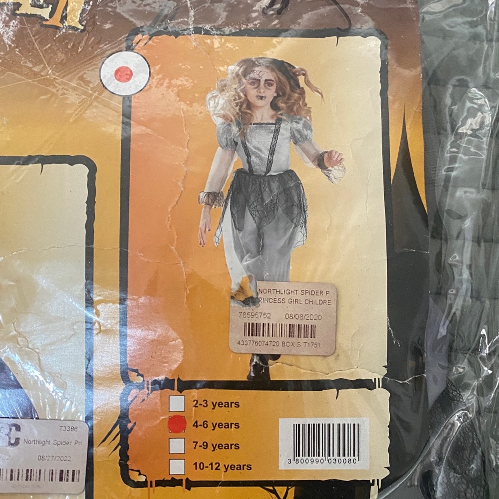 Spider Princess Girl Costume